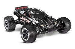 1/10 Rustler 2WD with USB-C - Black