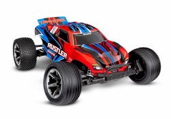 1/10 Rustler 2 WD XL-5 with Battery - Red