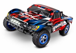 1/10 Slash 2WD Ready To Run w/LED Lights - Red/ Blue