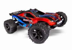 1/10 Rustler 4x4 Stadium Truck with LED - Red