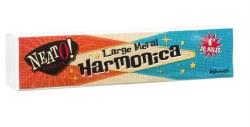 Large Metal Harmonica