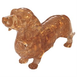 3D Crystal Puzzle- Dachshund