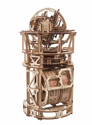 UGears: Sky Watcher Tourbillon Table Clock Mechanical Model Kit