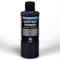 Black Surface Primer - 200ml Bottle