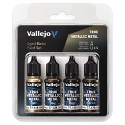 True Metallic Metal : Aged Metal Color Set