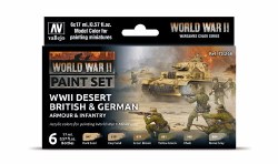 WWII Desert British Paint Set