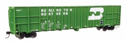 Burlington Northern - 61'  Wood Chip Gondola #587136
