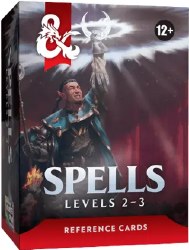 D&D Reference Cards: Spells (Level 2 -3)