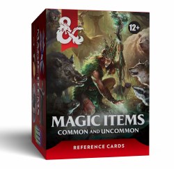 D&D Reference Cards: Magic Items (Common and Uncommon)