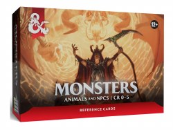 D&D Reference Cards: Monsters (Animals and NPCs)