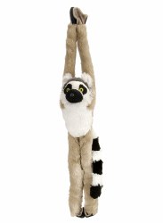 Hanging Ring Tailed Lemur 20"