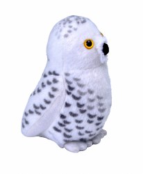 Audubon II Snowy Owl Plush with Sound