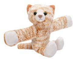 Huggers Orange Tabby Cat 8"