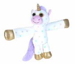 Huggers Unicorn Polka Dot 8"