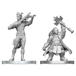 D&D: NMU: Tiefling Bard & Dwarf Cleric