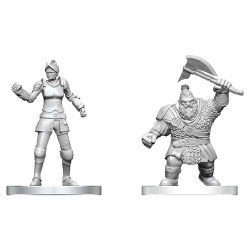 D&D: NMU: Cultist of Bane & Dwarf Zhentilar Soldier