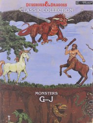 D&D Classic Monsters G-J