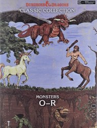 D&D Classic Monsters O-R