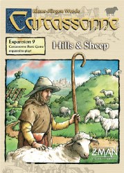 Carcassonne: Expansion 9 -  Hills and Sheep