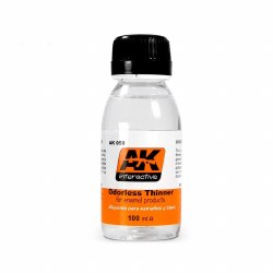 Odorless Enamel Thinner - 100ml Bottle