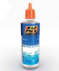 Acrylic Thinner - 60ml Bottle