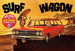 1/25 1965 Chevelle Surf Wagon Model Kit