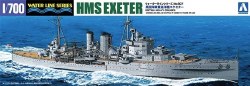 1/700 HMS Exeter Heavy Cruiser Waterline Model Kit