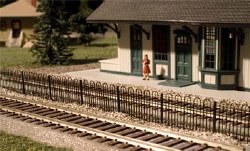 Hairpin Style Fence HO Scale