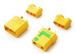 XT 90 Anti-Spark Connectors - 1 male, 1 Female