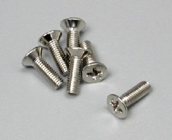 Countersunk Screws 3x10mm Nitro Hawk (6)