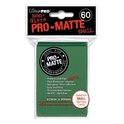 DP: Small: PRO Matte Green Sleeves (60)