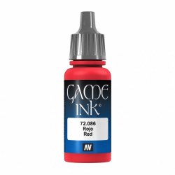 Red Ink - Acrylic Dropper Bottle