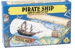 Pirate Ship in a Bottle Kit