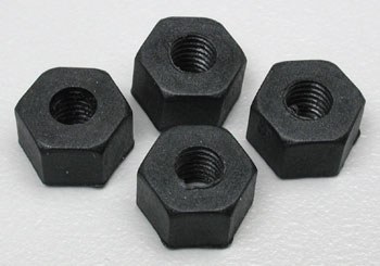 Nylon Wheel Nuts 5mm (4)