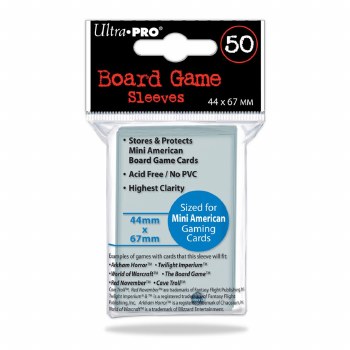 DP: Mini American Board Game Sleeves (50)