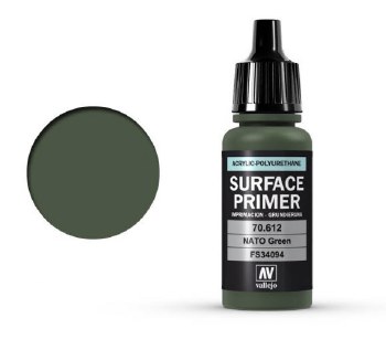 NATO Green Surface Primer - Acrylic Dropper Bottle