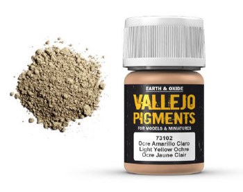 Pigment: Light Yellow Ochre