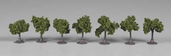 Deciduous Trees Med Green .75 -1.25&quot; (8)