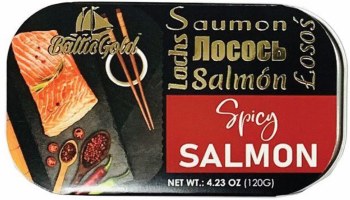 Baltic Gold Atlantic Spicy Salmon 120g
