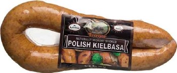 Troyer Naturally Smoked Polish Kielbasa 12oz F