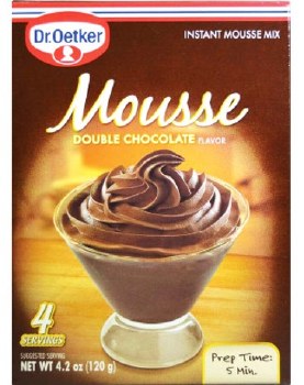Dr. Oetker Double Chocolate Instant Mousse Kit 89g