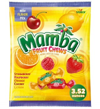 Mamba Fruit Chews Chewy Candy Pack 100g