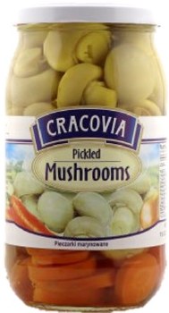 Cracovia Pickled Mushrooms with Carrots 800g