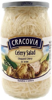 Cracovia Chopped Celery Salad in Brine Salatka Z Selera 820g