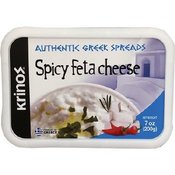 Krinos Authentic Spicy Feta Cheese Spread 200g R