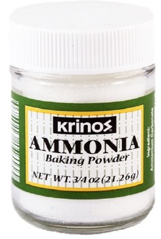 Krinos Ammonia Baking Powder in Glass Jar 21.26g