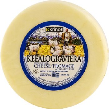 Krinos Kefalograviera Firm Ripened Sheep Cheese 1lb R