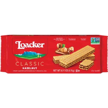 Loacker Classic Hazelnut Wafers with Cream Filling 175g