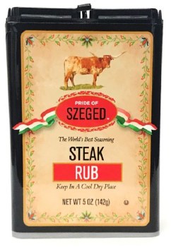 Pride of Szeged Steak Rub 142g