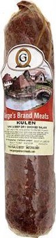 Georges Brand Kulen Pork and Beef Dry Smoked Salami Approx. 1 lb PLU 77 F